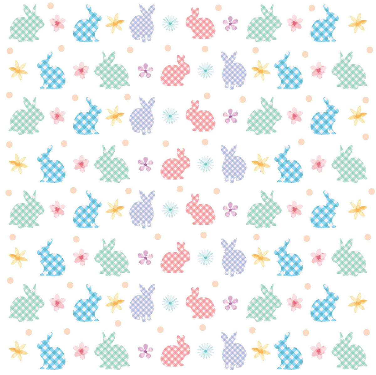 Craft HTV Easter Plaid Rabbits