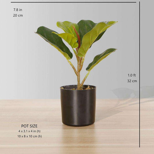 Fafa Artificial Fiddle Leaf Potted Plant (Multiple Sizes)