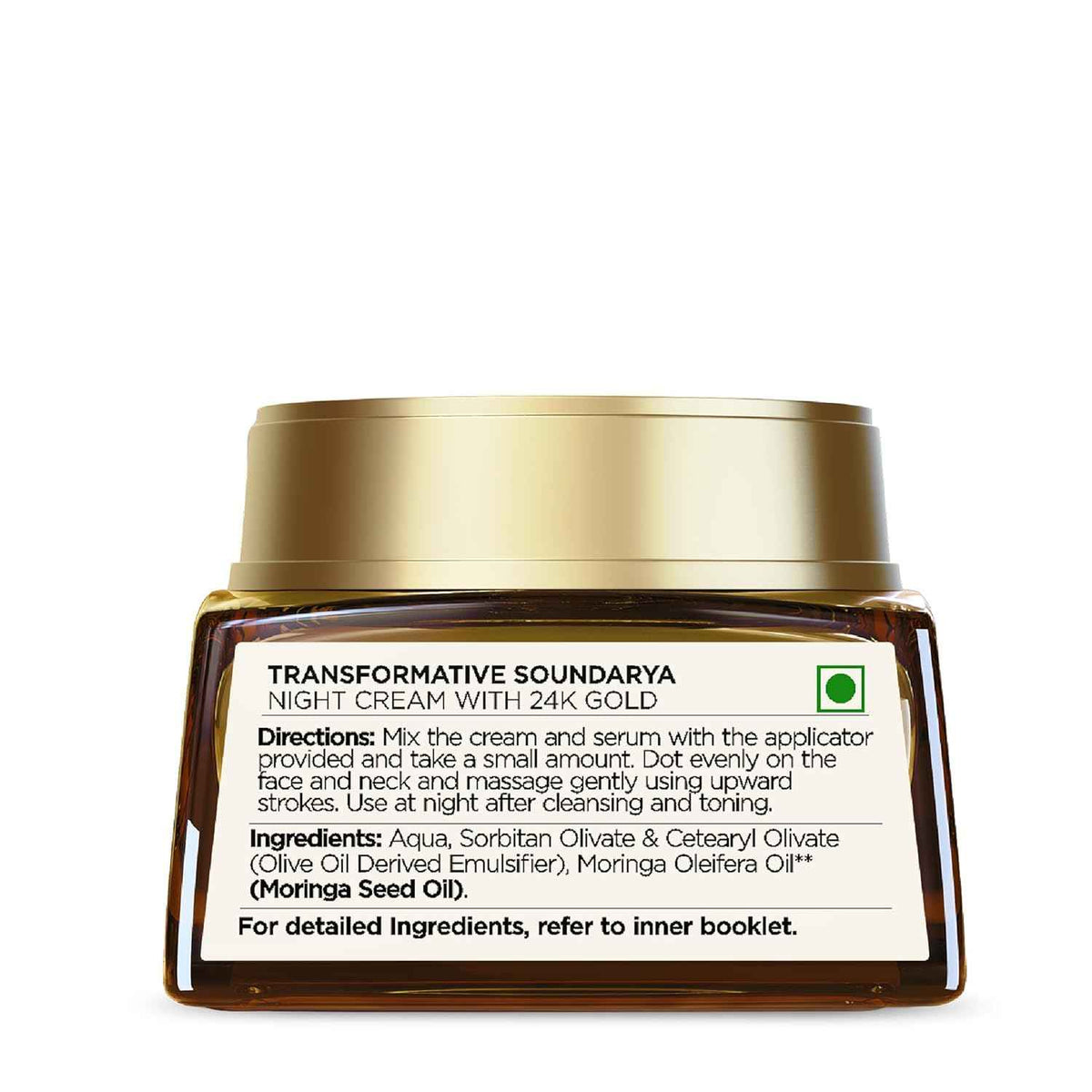 Forest Essentials Transformative Soundarya Night Cream with 24K Gold
