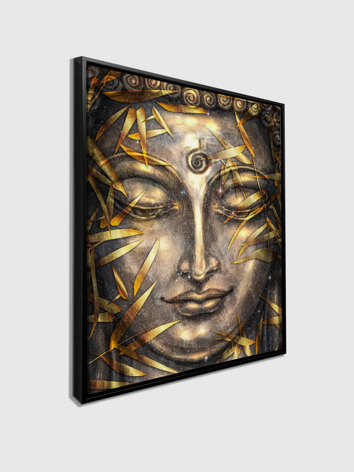 Wall Art -Canvas Pint Gold Buddha- Artwork