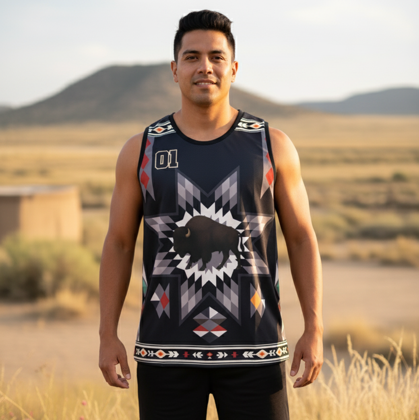 Buffalo Star Jersey(Black)