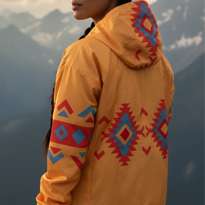 OLDTRIBES™ Sunrise Peaks Windbreaker(Yellow)