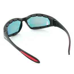 Global Vision Hercules 1 Plus Padded Motorcycle Sunglasses. Safety Rated Shatterproof Riding Glasses