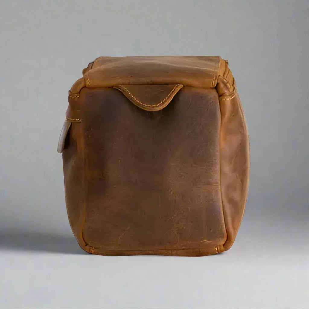 Greenwood Leather Darwin Travel Wash Bag
