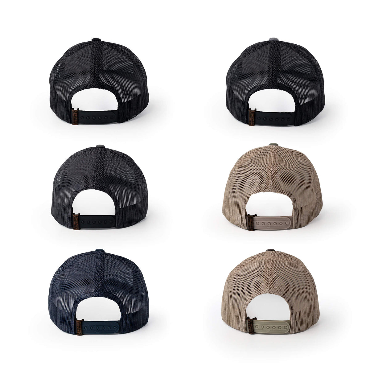 Québec Leather Patch Trucker Hat
