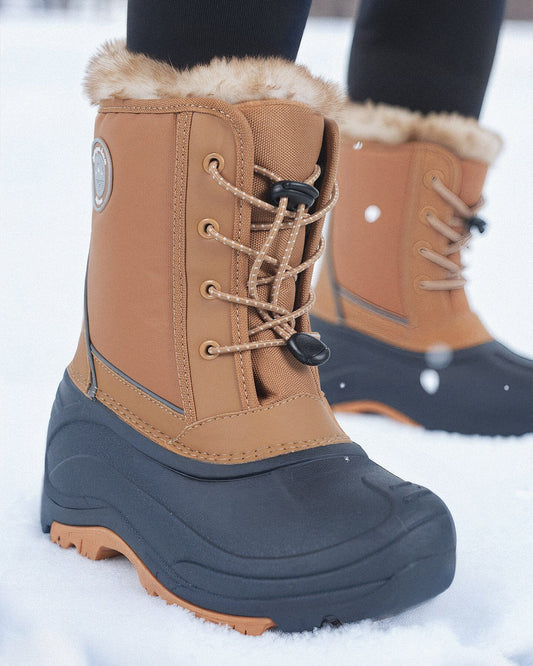 Winter Boots Brown Sugar With Removable Liner
