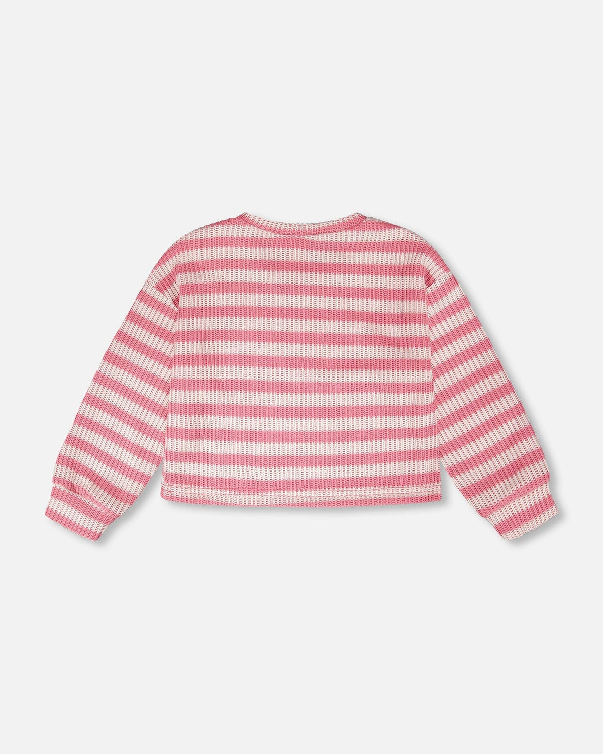 Striped Sweater Pink And White