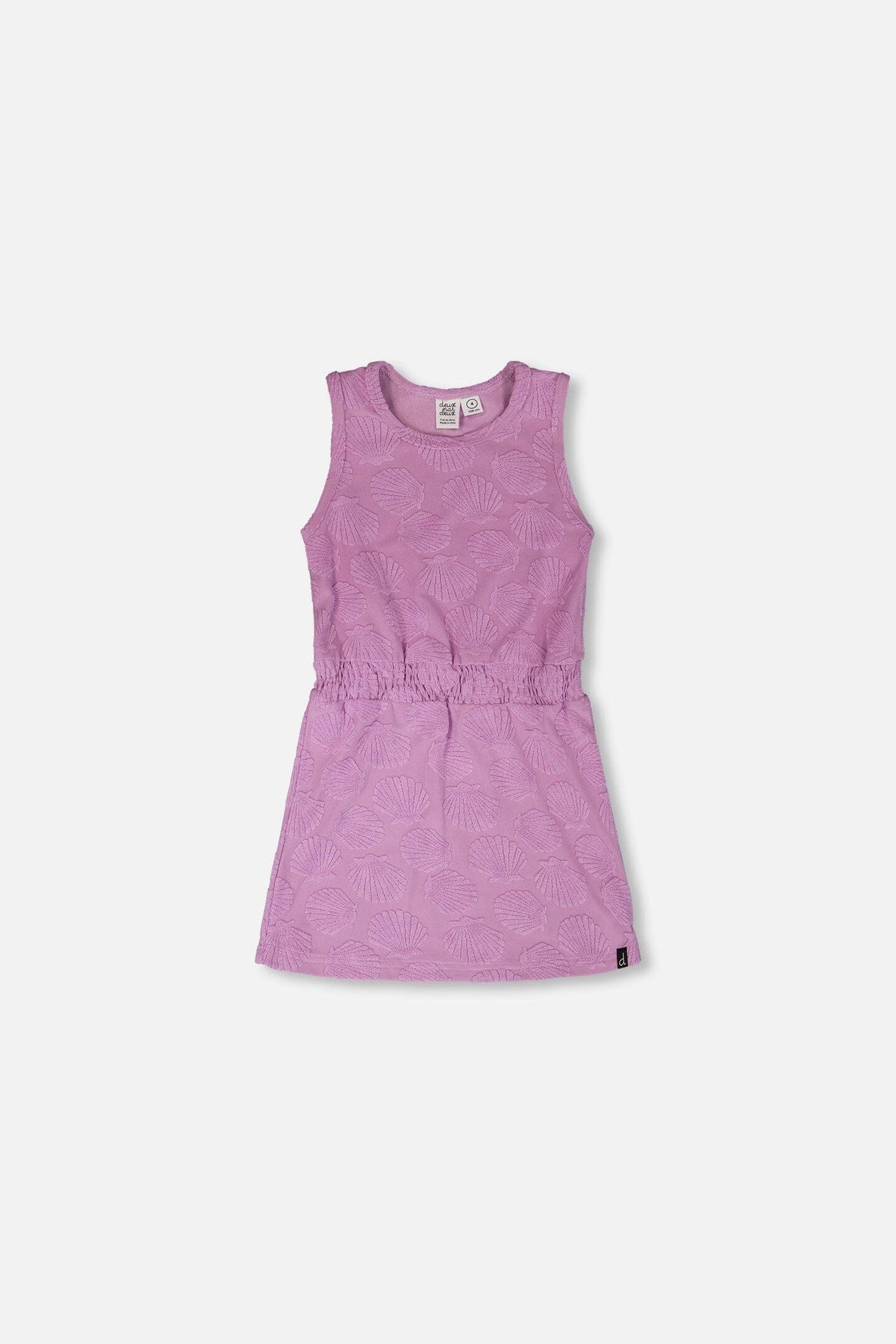 Terry Cloth Beach Dress Lilac