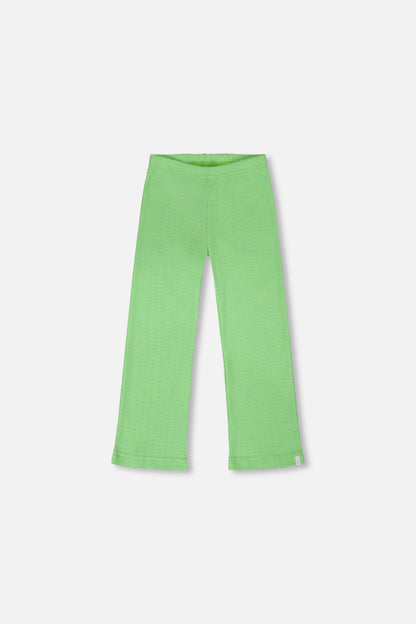 Crinkle Jersey Leggings Mint Green