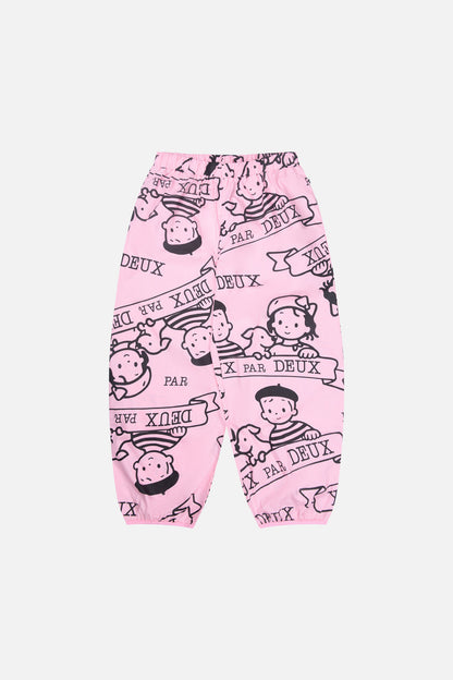 40th Anniversary Adult Printed Poplin Pant Soft Pink