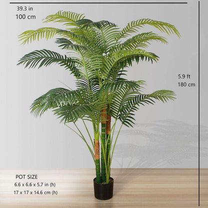 Hawaii Artificial Palm Tree Potted Plant (Multiple Sizes)