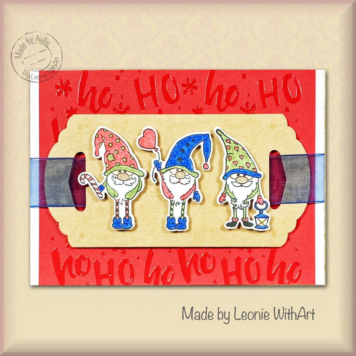 Die & Clear Stamp Set - Xmas Gnome Serie Candystick