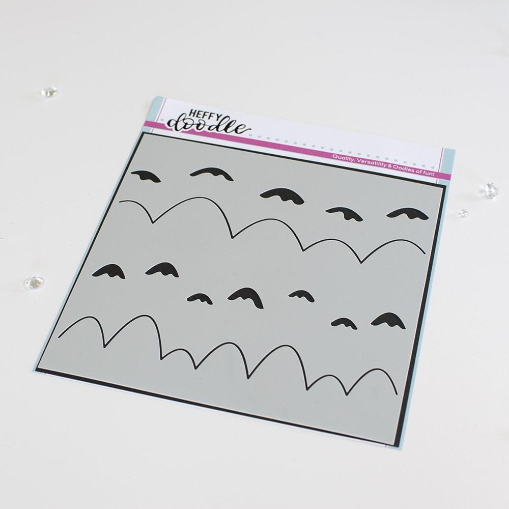 Marvellous Mountains Stencil