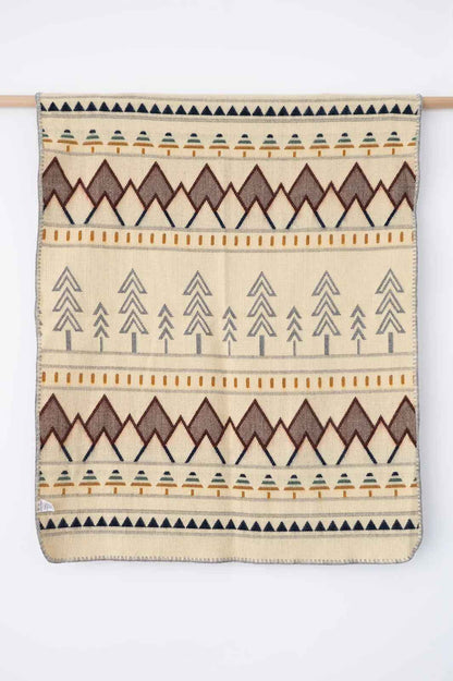 Tree Line Baby Blanket - Highlands