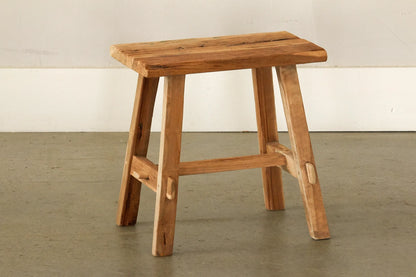 Tabouret vintage en teck