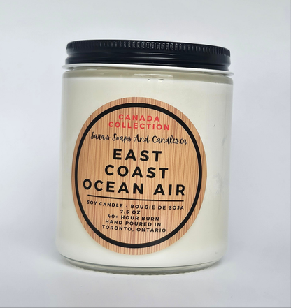 East Coast Ocean Air Soy Candle - 8 oz