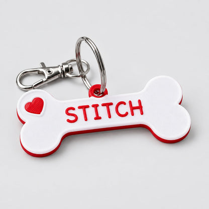 Personalized Dog & Cat ID Tag with Swivel Hook