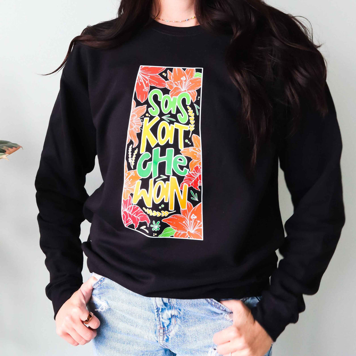 Saskatchewan Grow Where You Are Planted Unisex Crewneck Sweatshirt | Sask Clothing