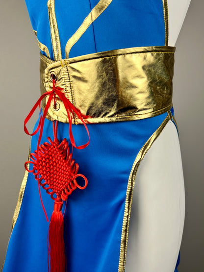 [Inventory Clearance] Chun Li Cosplay Costume Cheongsam Dress Lingerie Set