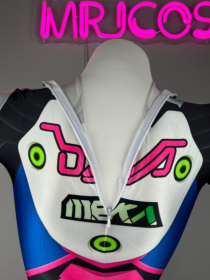Spandex Cosplay Open Crotch BodySuit Halloween Costume