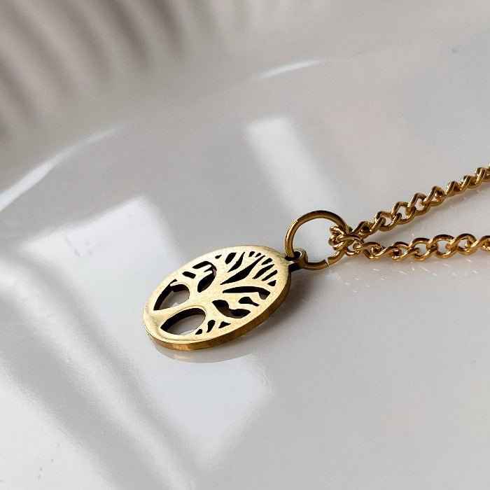 ARBRE DE VIE | Collier en acier inoxydable