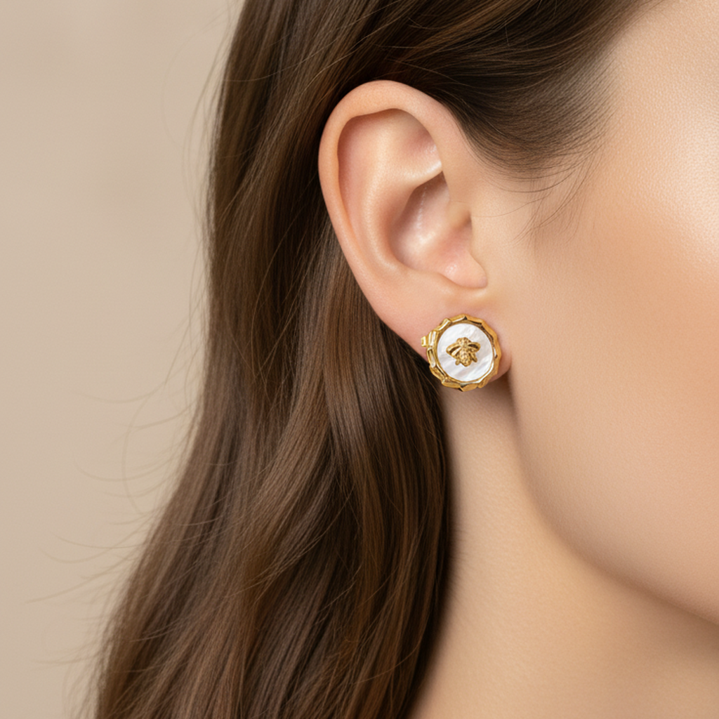 Autumn Gold Studs