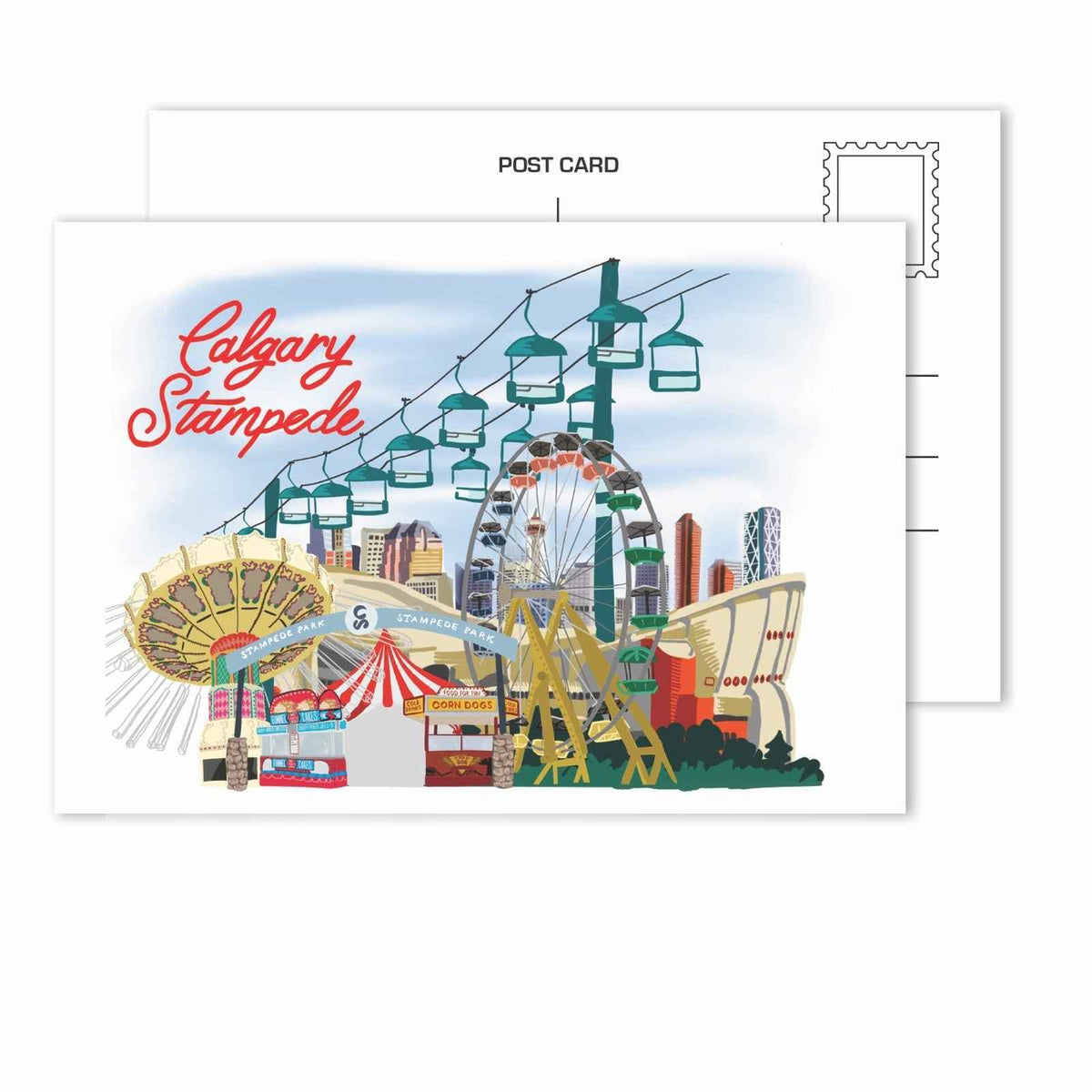 Calgary Stampede Postcard
