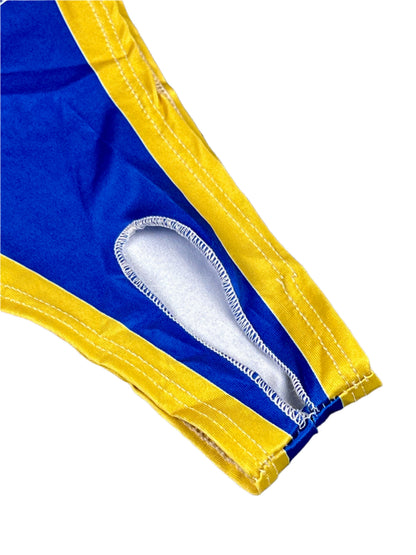 Super Hero Crotchless Cosplay BodySuit Lingerie Costume with Tights