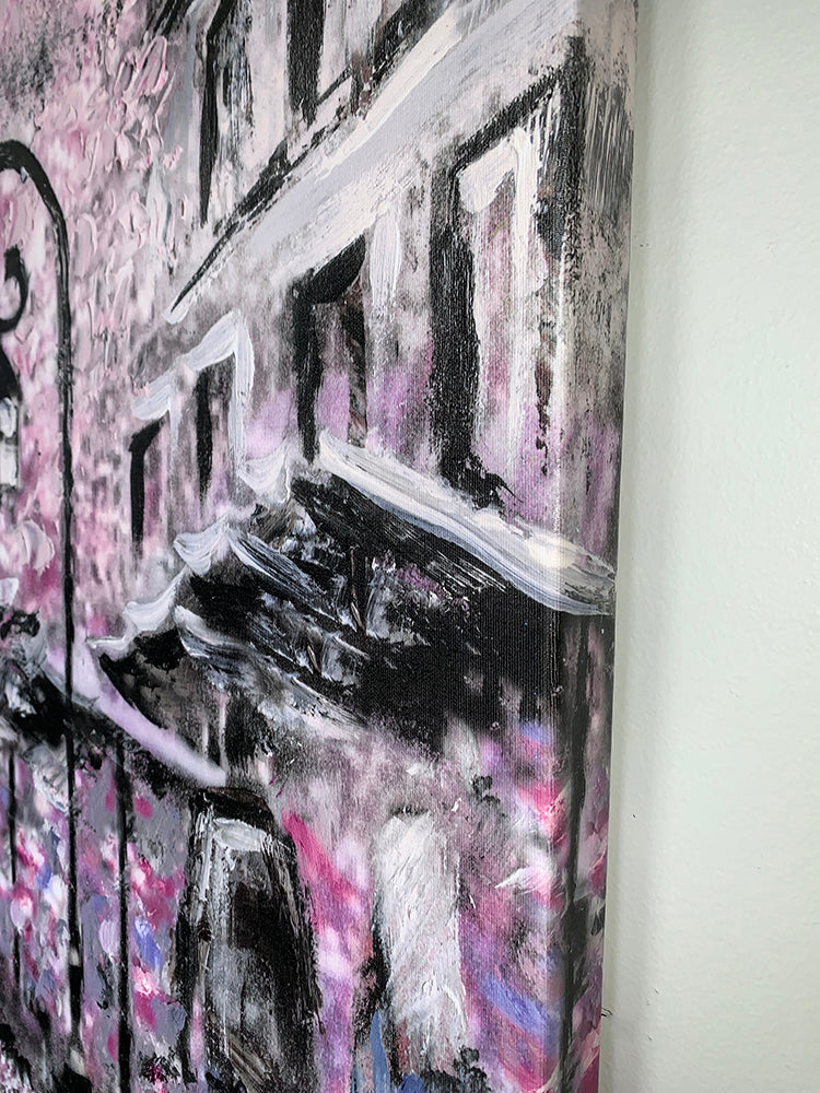 Pretty Pink Paris- Canvas Wall Decor-Wal Art