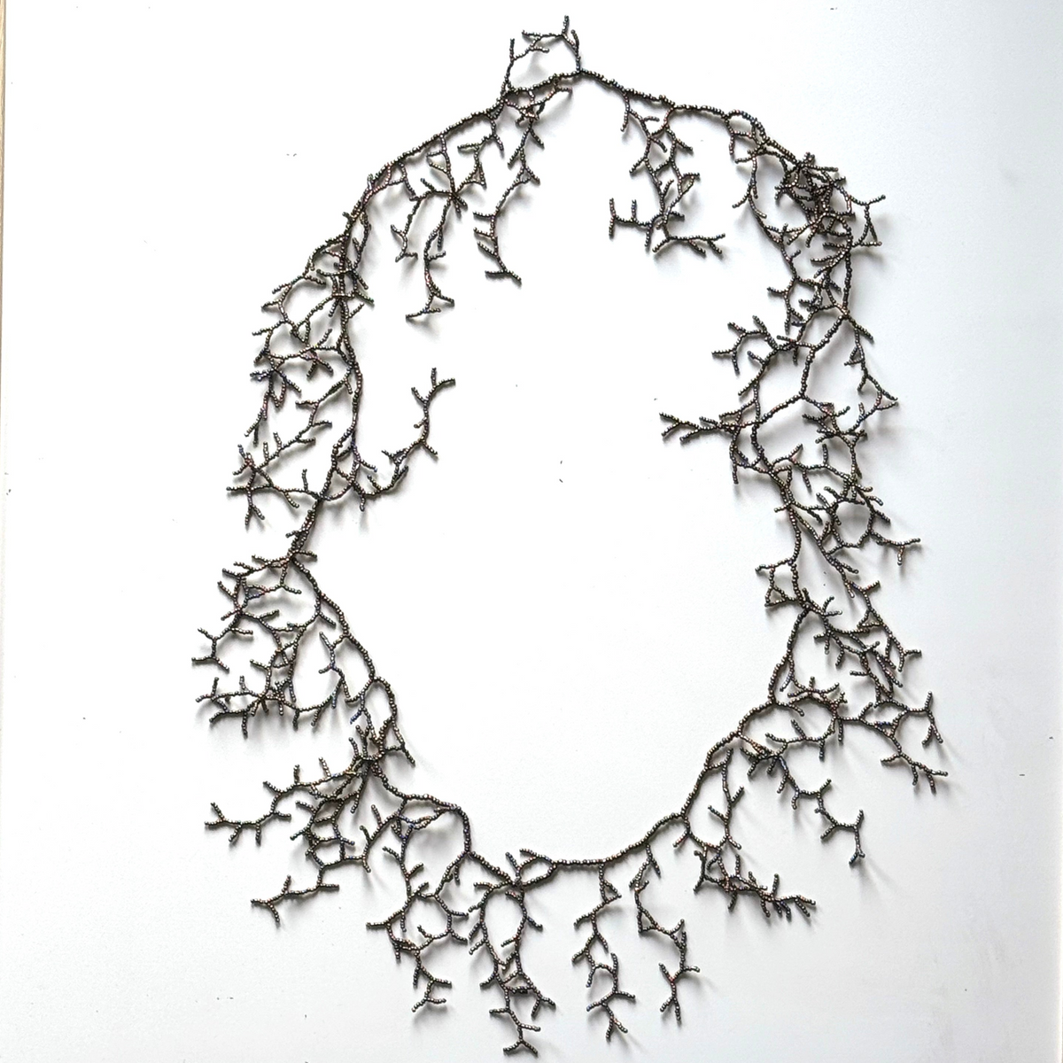 Beaded 'Seaweed' Necklace