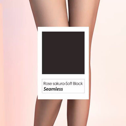 Rose Sakura Seamless High Waist Matte Pantyhose Nylon Tights