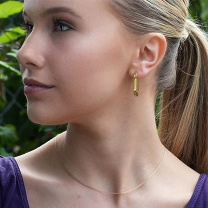 JOSEPHA Gold: Mini Textured Dainty Chain