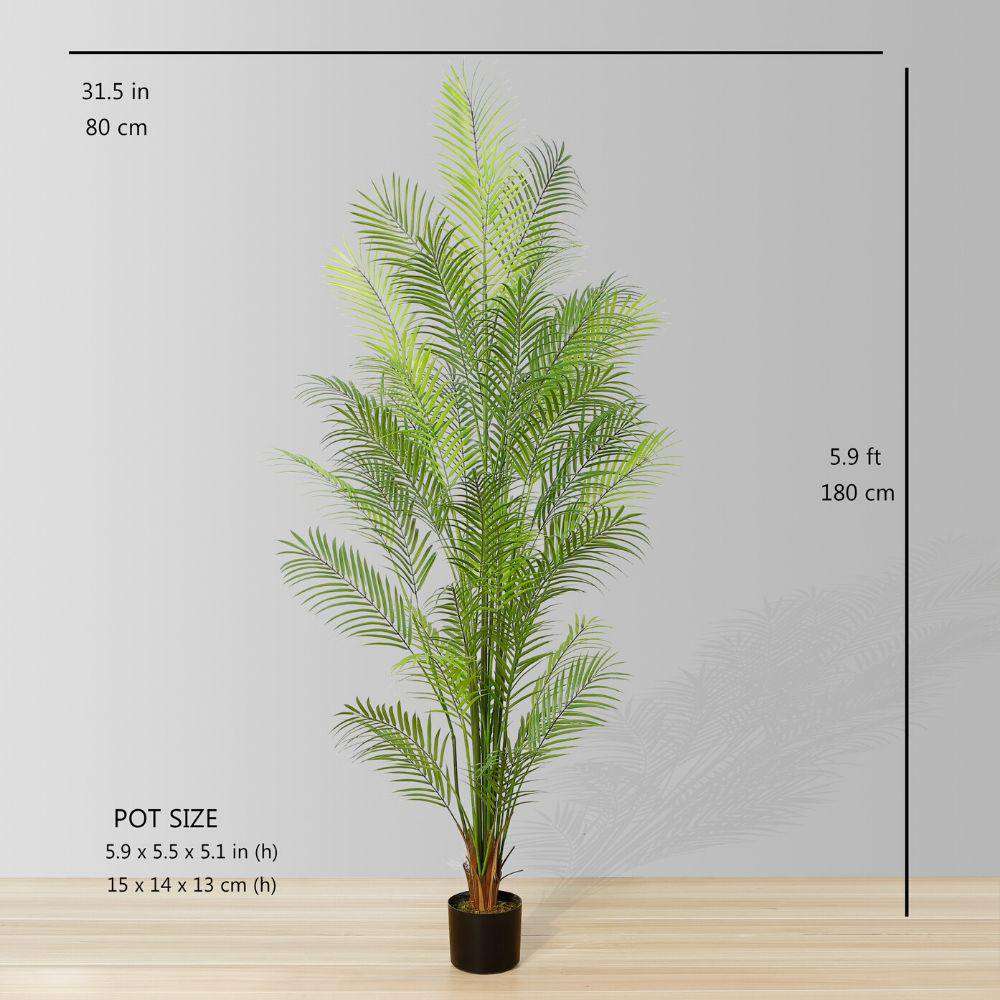 Jule Artificial Areca Palm Tree Potted Plant (Multiple Sizes)