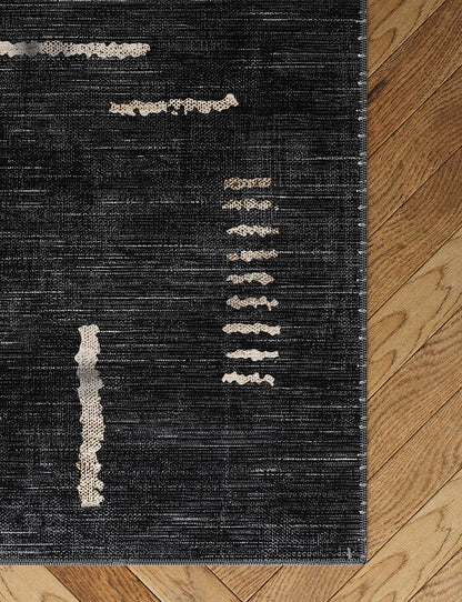 Jama Black Rug