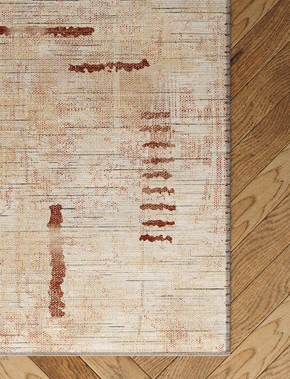 Jama Natural Red Rug