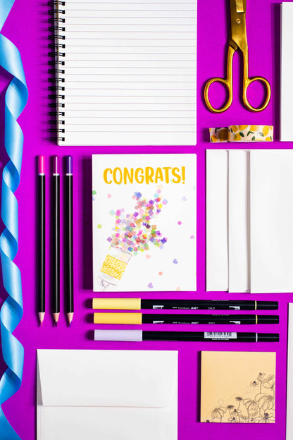 Congrats! (Popper) - Greeting Card