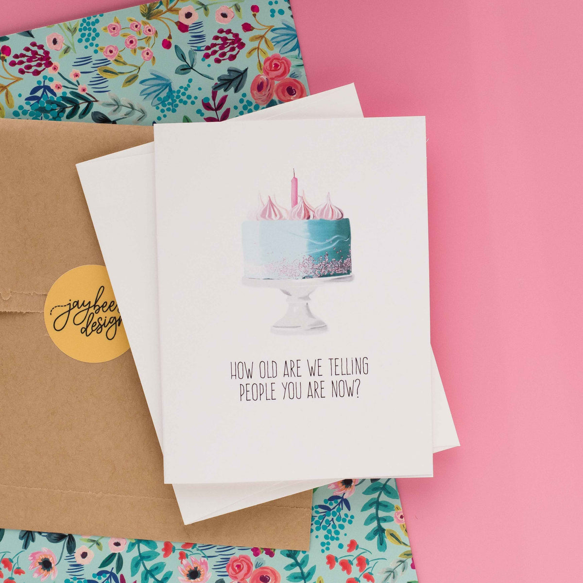How Old Are We Telling People You Are Now? - Greeting Card
