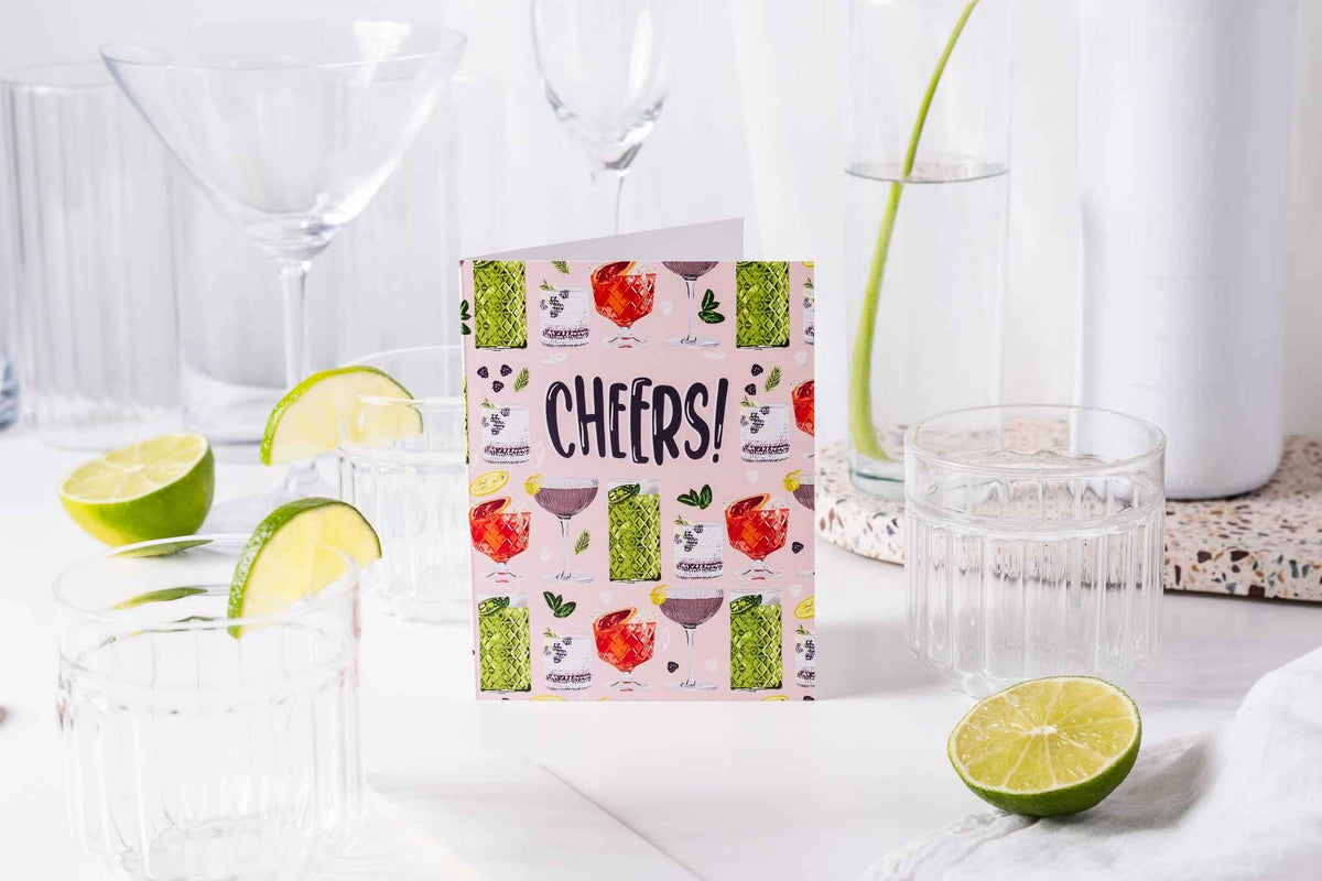Cheers!- Greeting Card