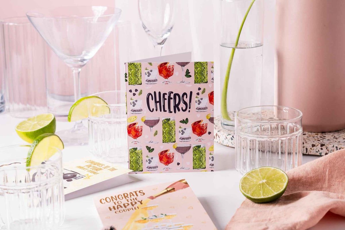 Cheers!- Greeting Card