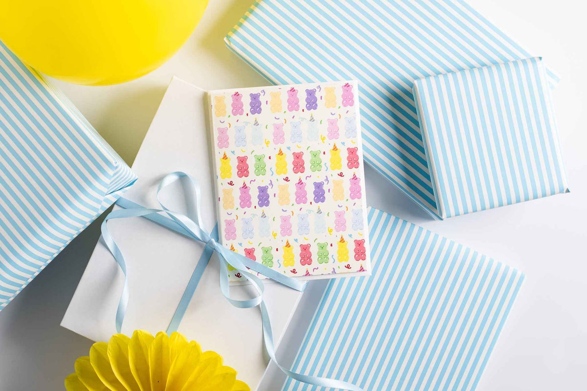 Gummy Bear Pattern - Greeting Card