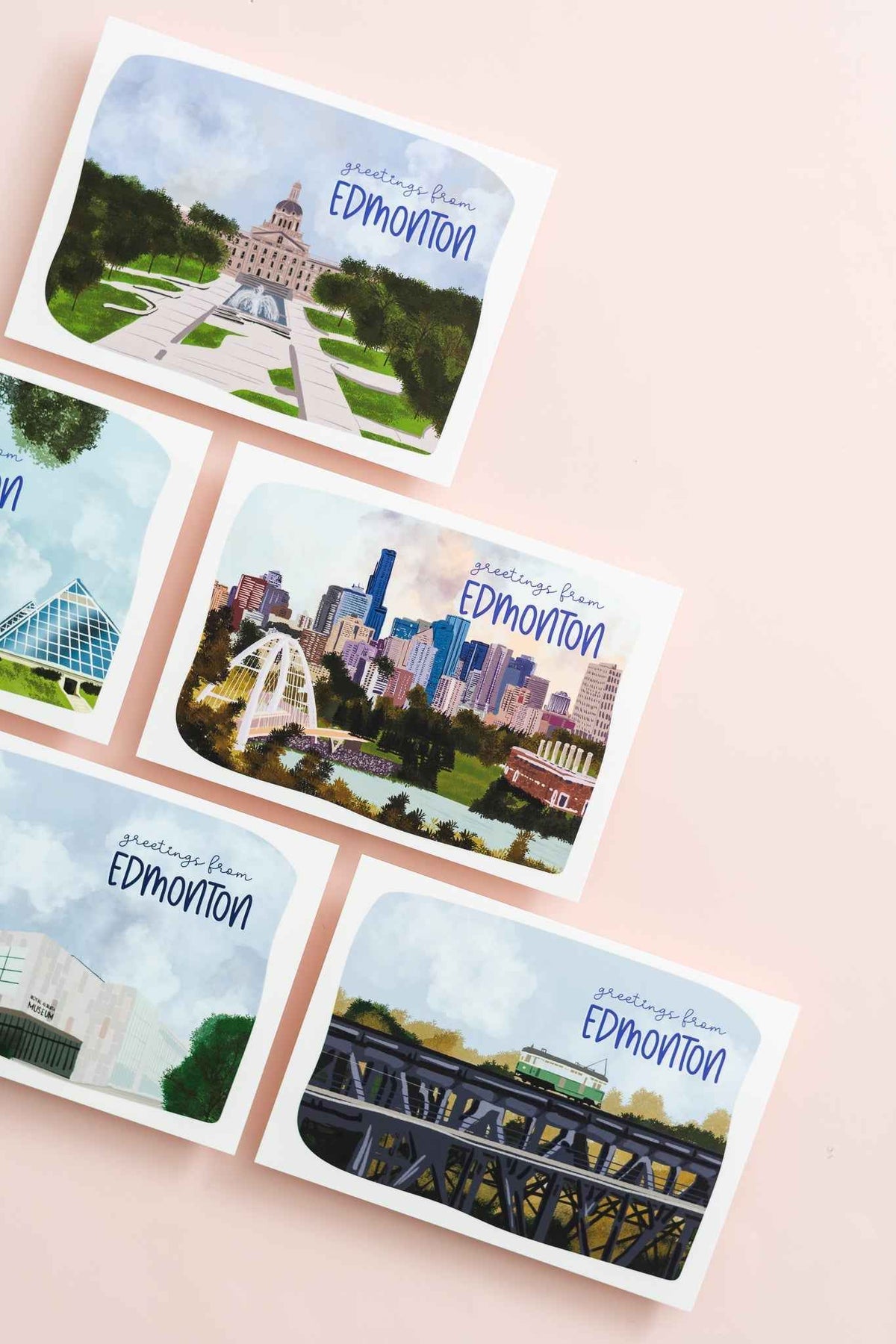 YEG Skyline Postcards