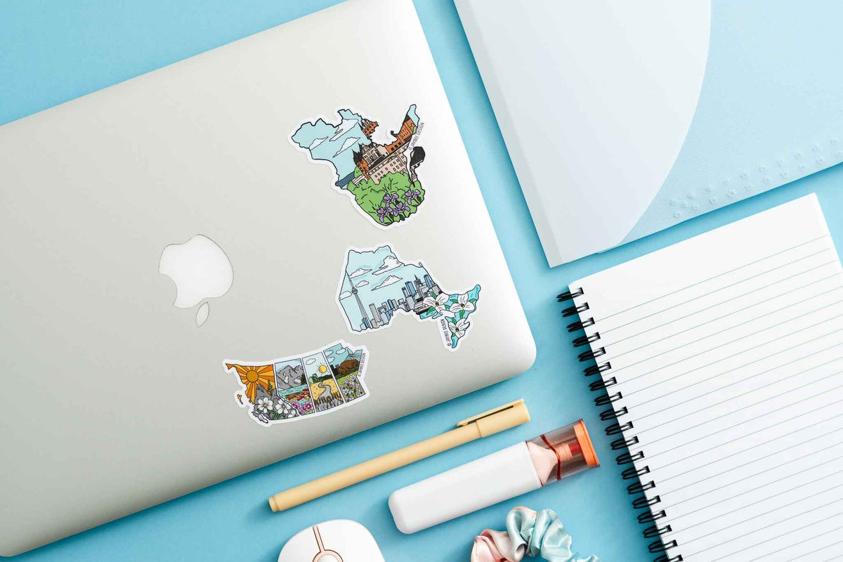 Quebec Chateau Vinyl Sticker