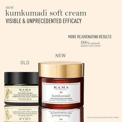 Kama Ayurveda Kumkumadi Youth - Revitalizing Soft Cream - Brightening Day Cream