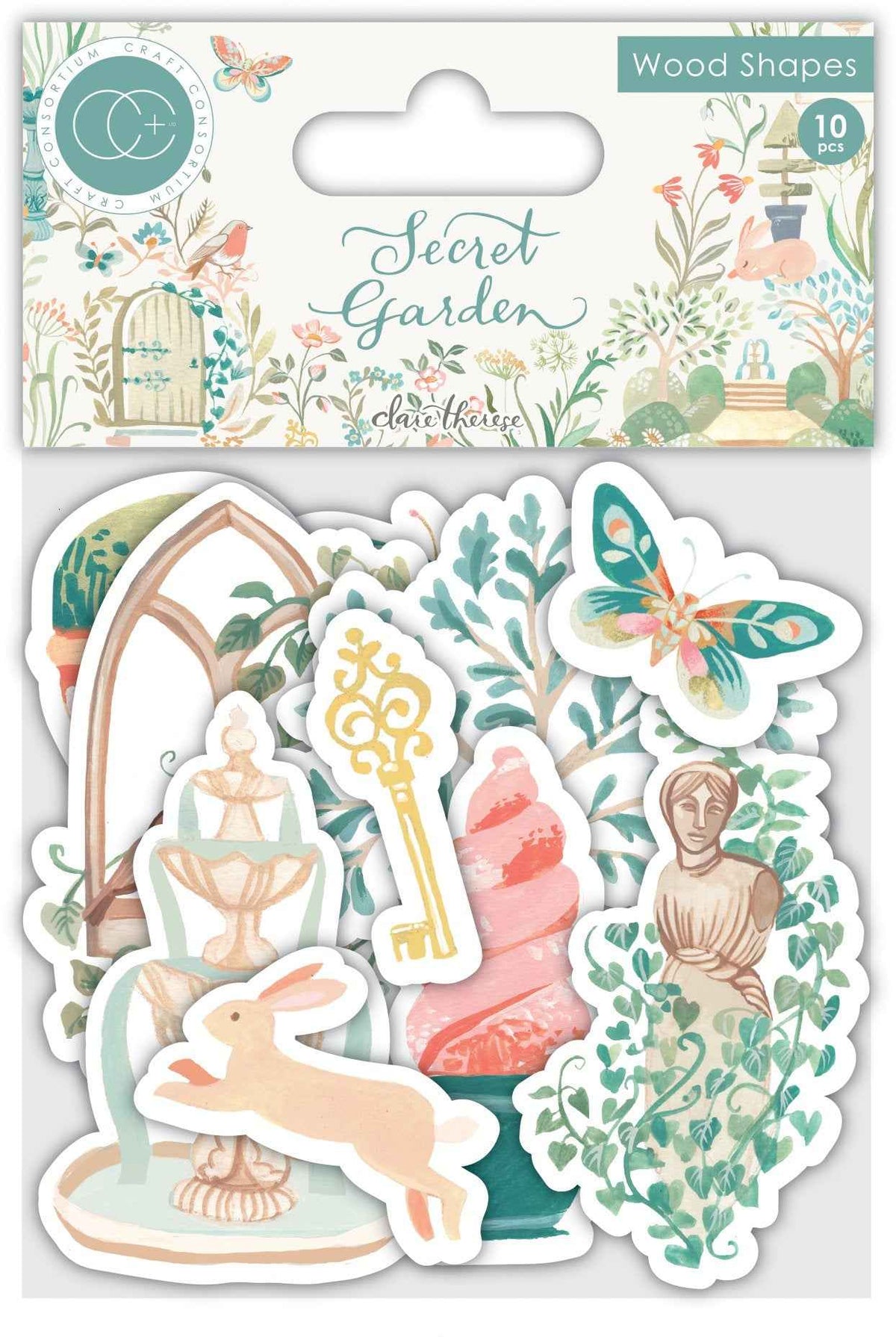 Secret Garden - Wood Shapes