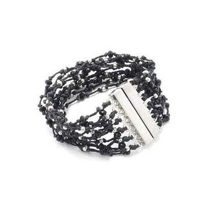 Multi Strand Crystal Bracelet