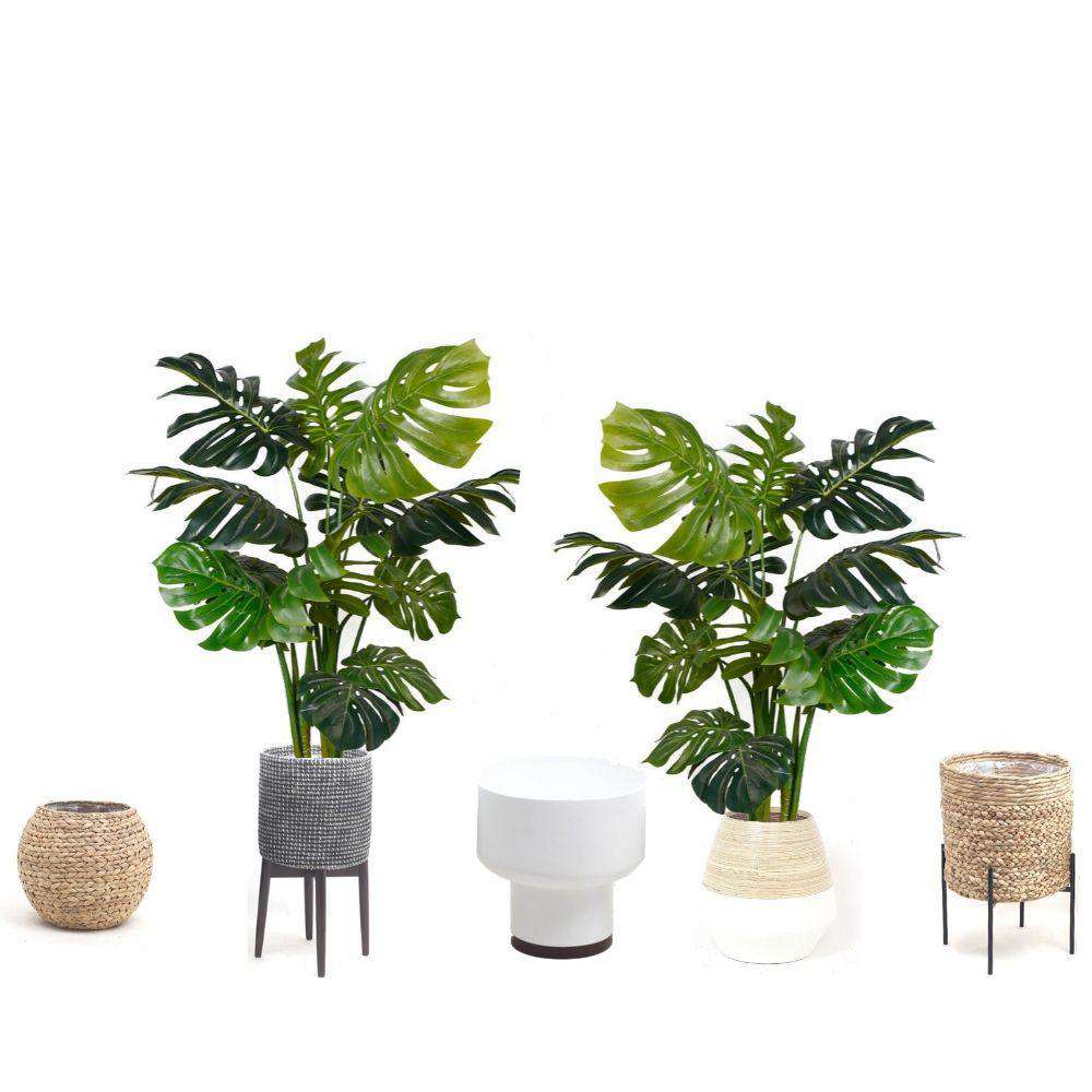 Mona Artificial Monstera Potted Plant 45"