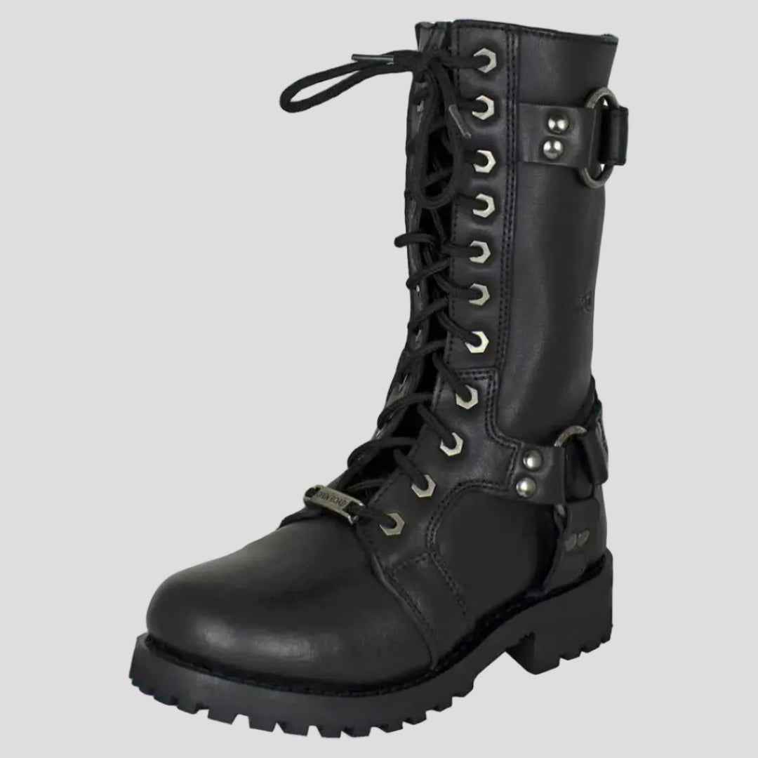 Open Road Women's Harness Motorcycle Boots