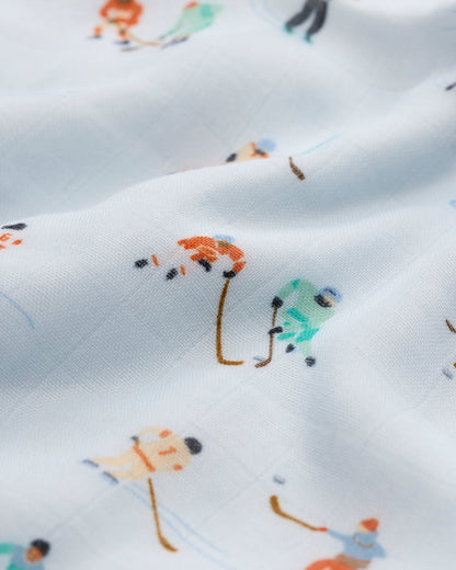 Baby Sleep Bag 1.0 TOG in TENCEL™ Lyocell - Ice Hockey