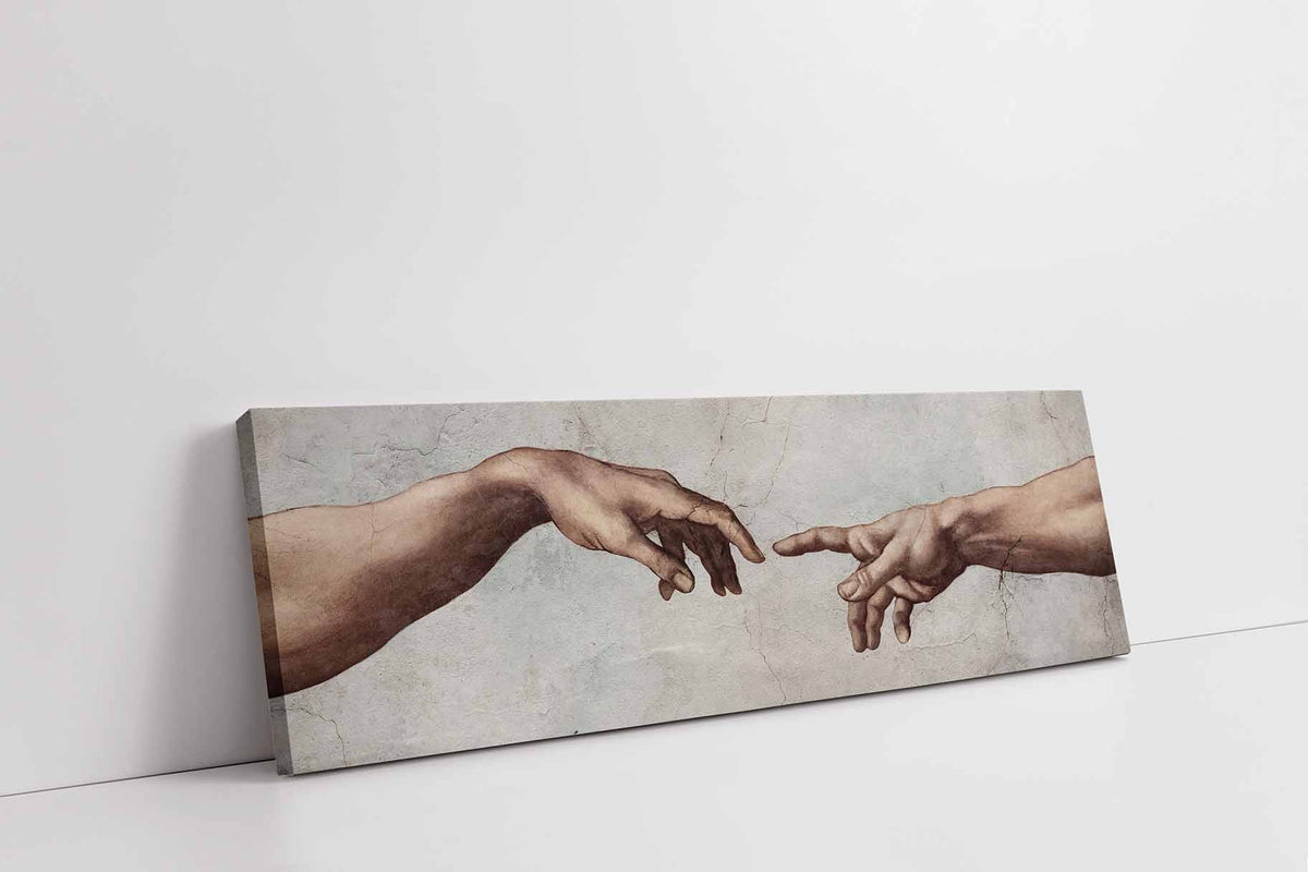 Michaelangelo's " Creation"-Printed Artwork