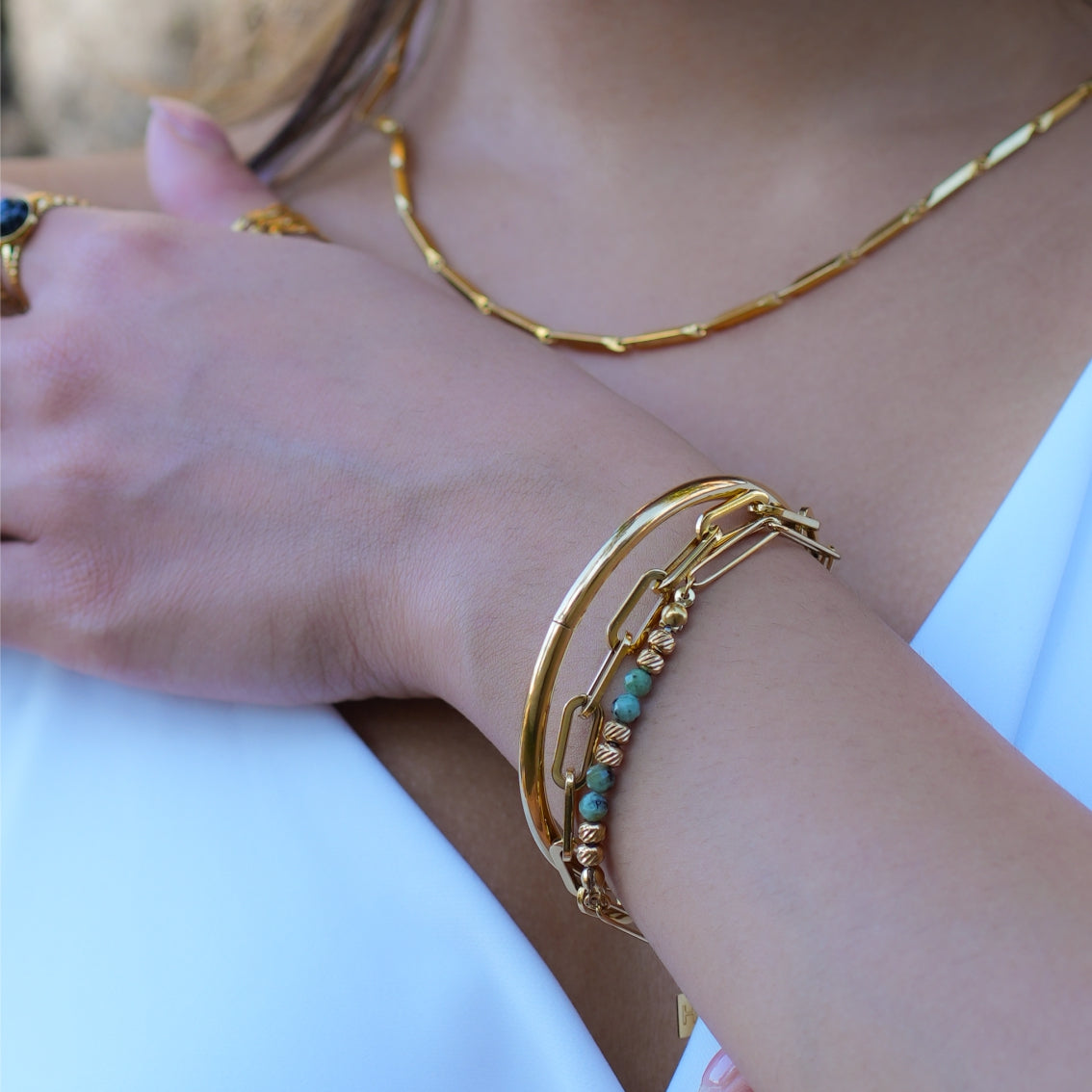 Style BARGARH: Classic Style Gold Bangle